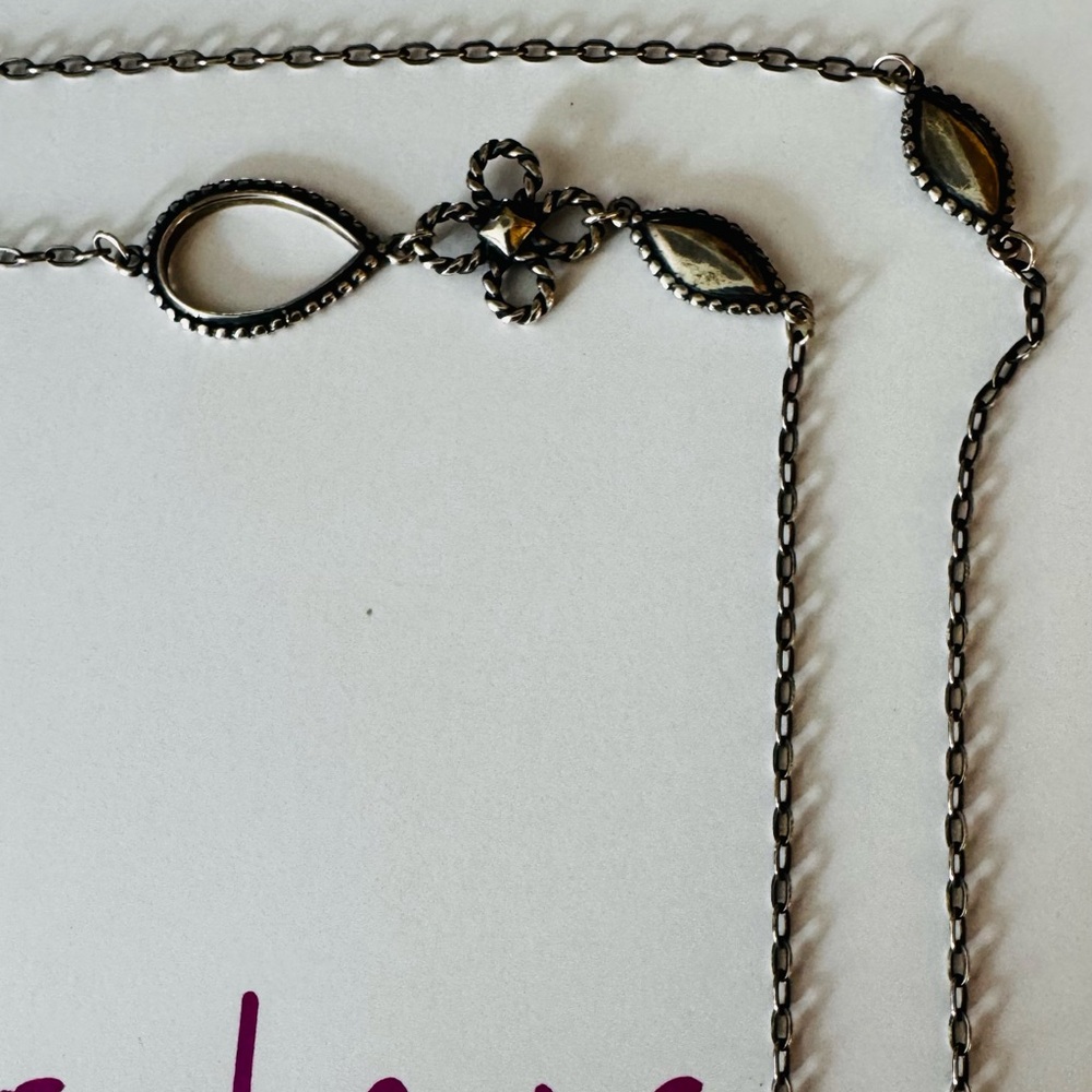 RARE James Avery Retired Venetian Scroll 40” Long Necklace - Picture 7 of 10